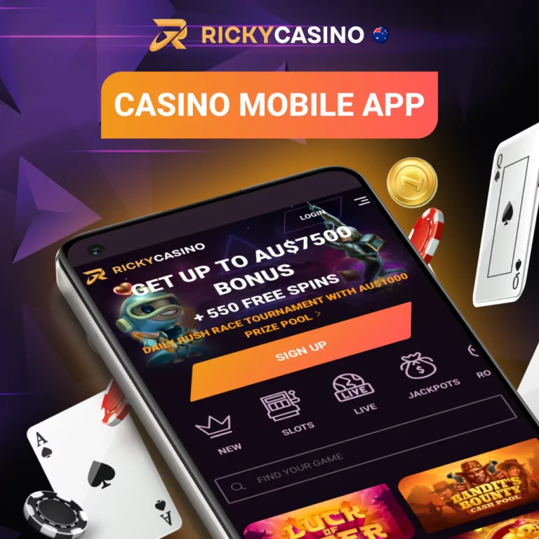 Ricky Casino mobile casino app experience